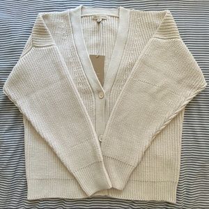 Tradlands Shelter Cardigan in Birch